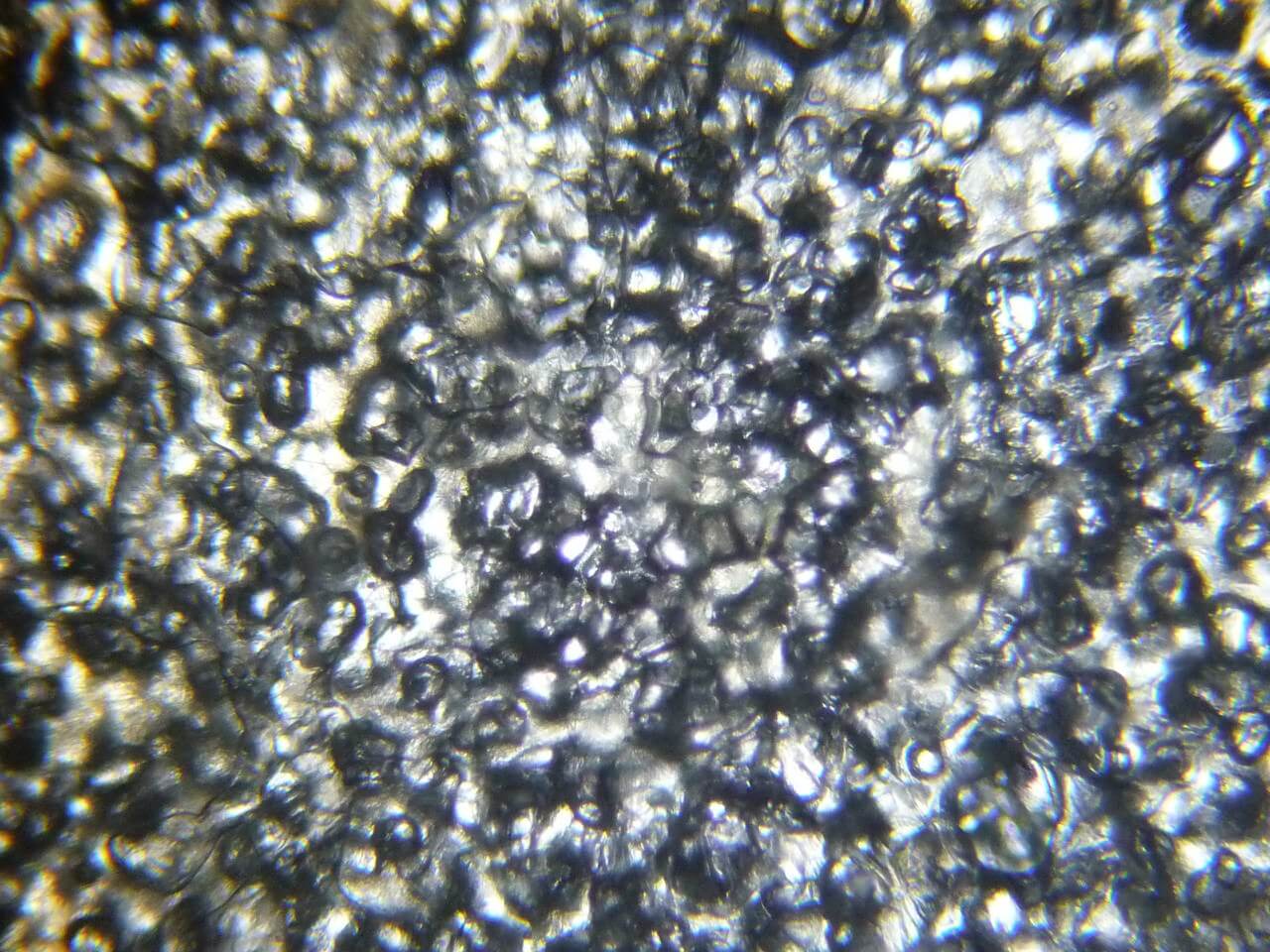 Металл под микроскопом фото